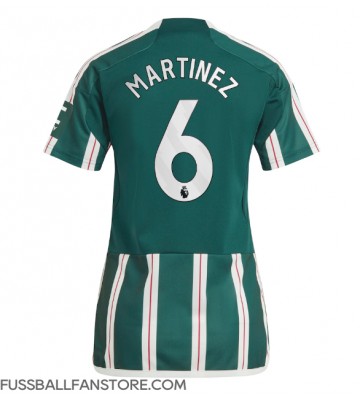 Manchester United Lisandro Martinez #6 Replik Auswärtstrikot Damen 2023-24 Kurzarm